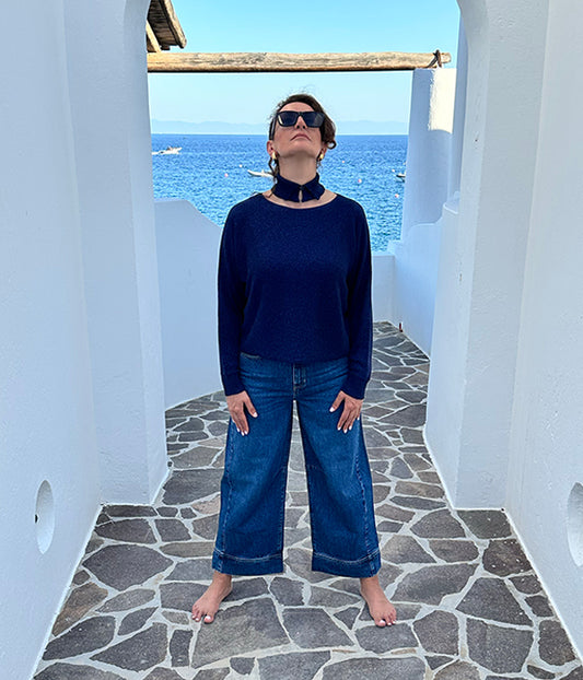 Pullover Scarf Collar