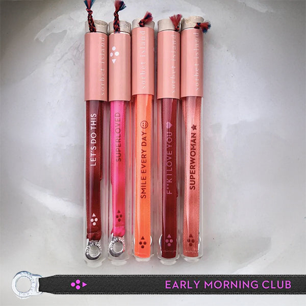 Satinarmband "Early Morning Club"