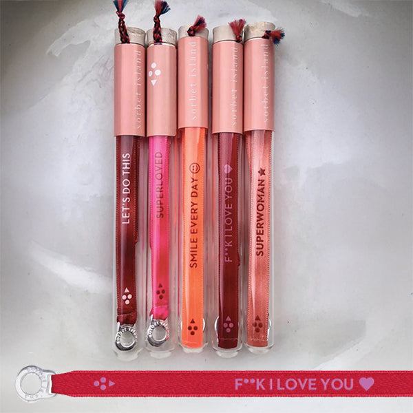 Satinarmband "FK I LOVE YOU"